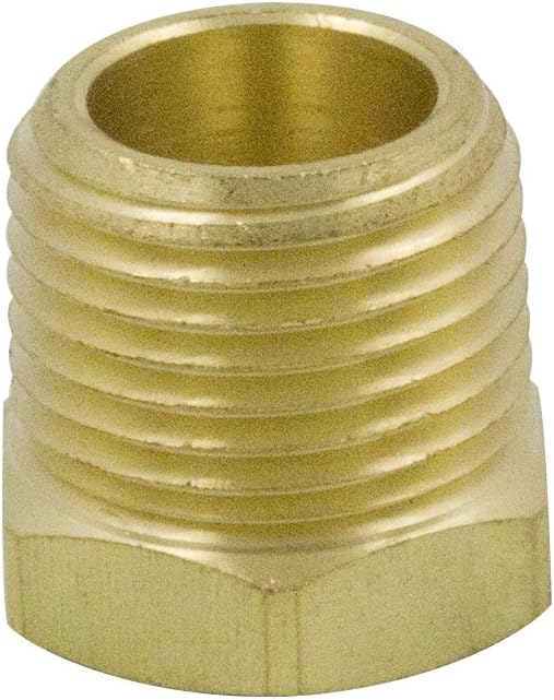 Brass Pipe Fitting Hex Bushing 1" NPT Male to 1/2" NPT Female Adapter 1200psi - Image 6