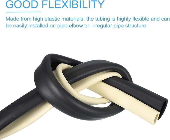 PATIKIL 25mm ID x 35mm OD x 1m Long Pipe Insulation Foam Tube, Pipe Cover Wrap - Image 4
