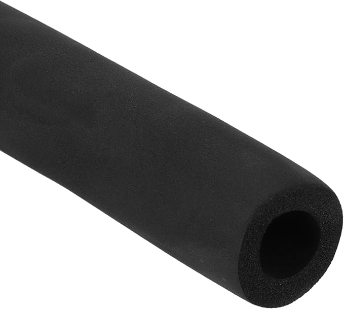 PATIKIL Pipe Insulation Foam Tube 7/8" ID x 6Ft x 0.35" Black | Pipe Cover Wrap by PATIKIL