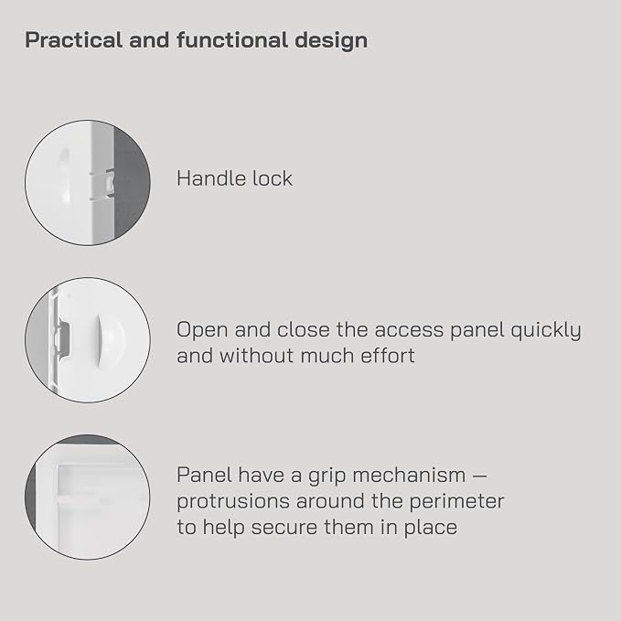 Vent Systems Access Panel for Drywall 16 x 20 Inch - Image 3