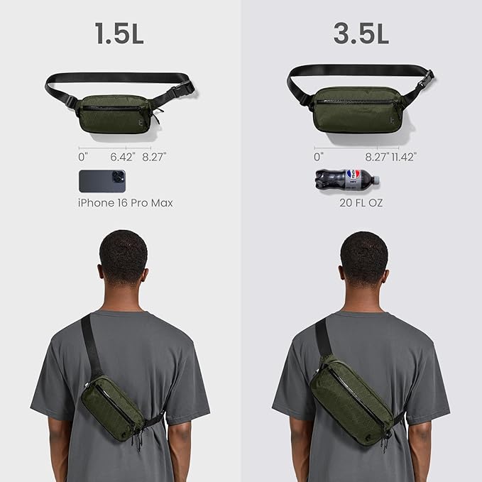 tomtoc 3.5L X-Pac Sling Bag - Image 2
