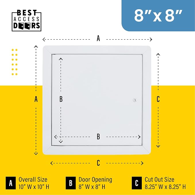 Best 8" x 8" Drywall Access Panel - Image 2