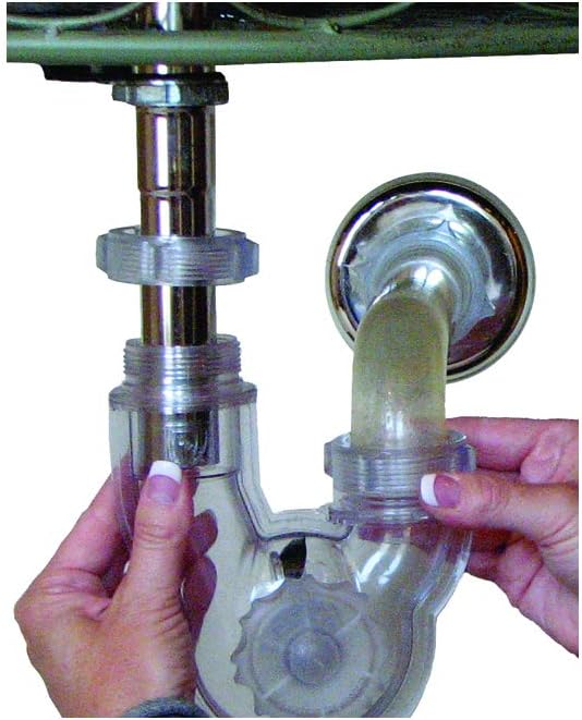 Permaflow Never Clog Transparent Abs 1-1/2" P-Trap - Image 8