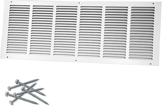 Howeall 30"W x 10"H Steel Return Air Grille, Air Return Vent Cover by Howeall