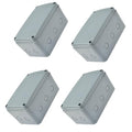 Nineleaf 4 PK ABS Plastic Dustproof Waterproof IP66 Junction Box Outdoor by NineLeaf