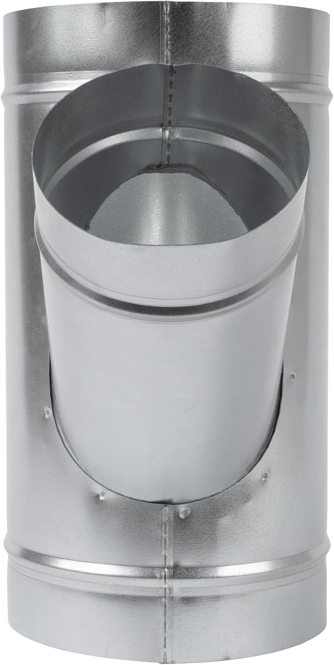 45° Degree Ø6 x 6 x 4 Inch Wye-Shape Duct Splitter - Image 8