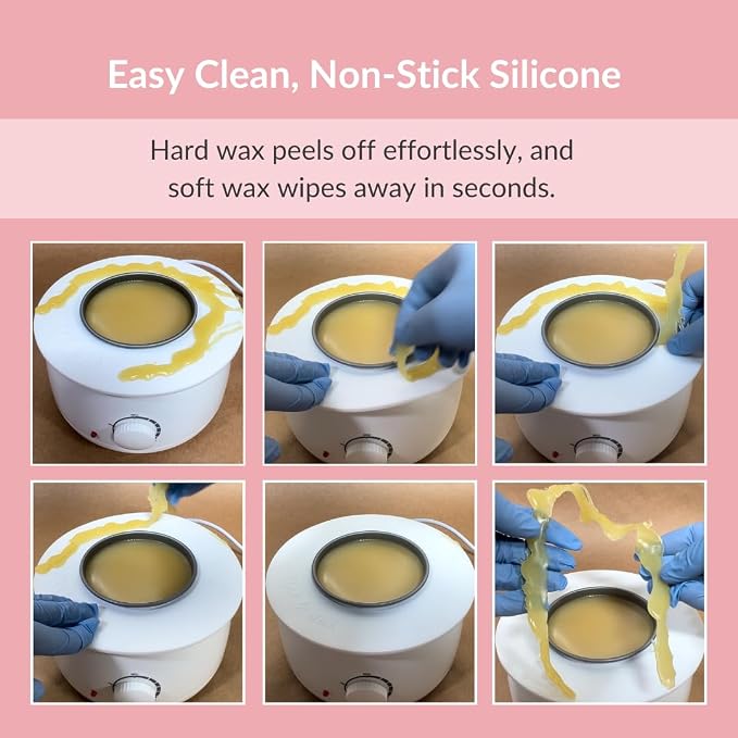 Reusable Non-Stick Silicone Wax Collars - Image 3