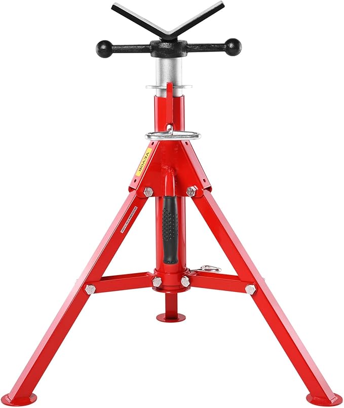 VEVOR Heavy-Duty V-Head Pipe Stand by VEVOR