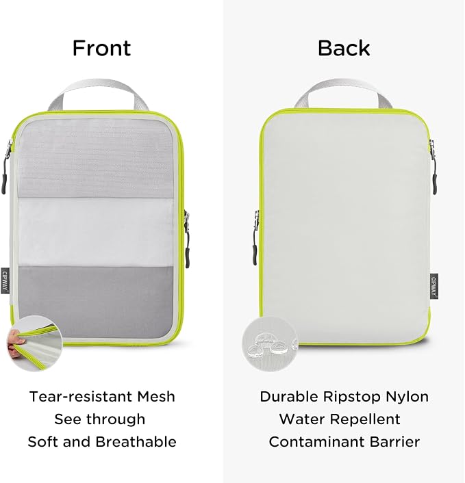 Cipway Compression Packing Cubes, See Through Mesh Luggage Organizer Bags - Image 3