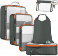 Cipway Compression Packing Cubes, See Through Mesh Luggage Organizer Bags by Cipway