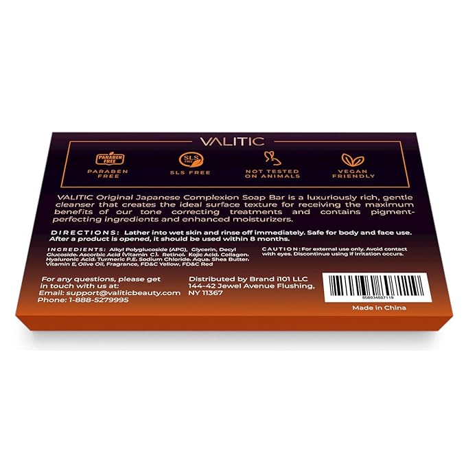VALITIC Kojic Acid Dark Spot Remover Soap Bars - Image 3