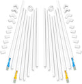 Yecaye 250in Cord Hider, Small Wall Cord Covers, W0.59in H0.4in, Cable Raceway by Yecaye