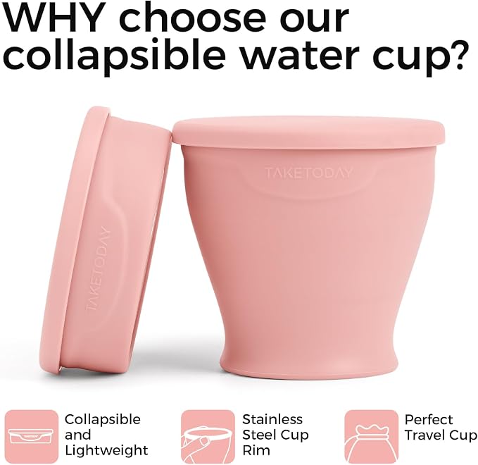 TakeToday Collapsible Travel Cup - Image 3