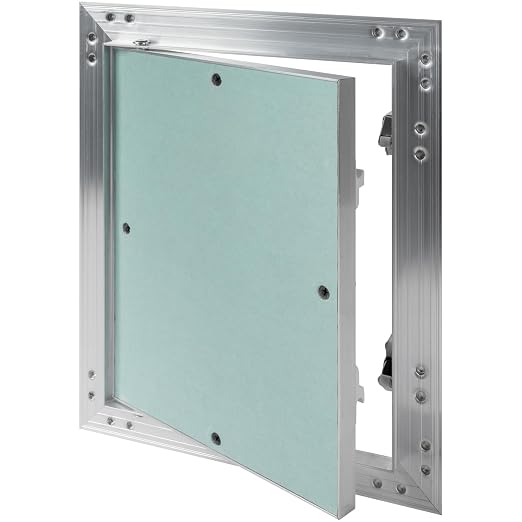 8" x 10" Waterproof Drywall Access Panel, Tileable and Paintable Ceiling and by ECOPROVENT