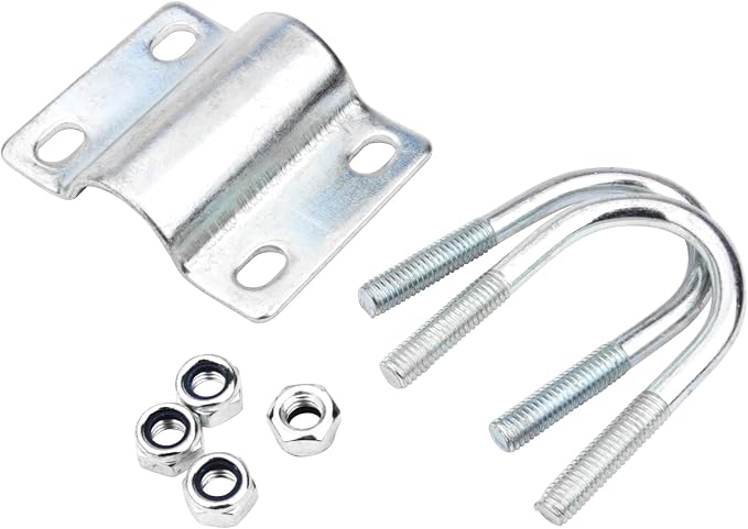 8 Pcs U Bolt Cross Pipe Clamp Fit 1" EMT Conduit - Image 4
