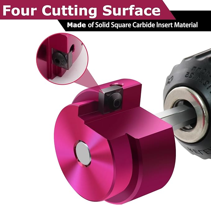PVC Fitting Saver 1 1/2 Inch Head, PVC Pipe Reamer Socket Saver | PVC Reamer - Image 4