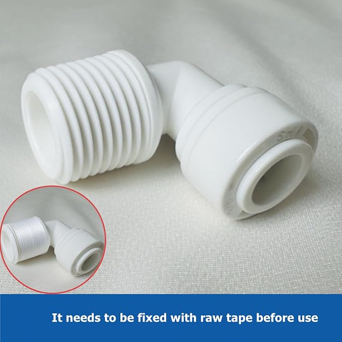 10 Pack 3/8" Push to Connect Fitting - Image 3