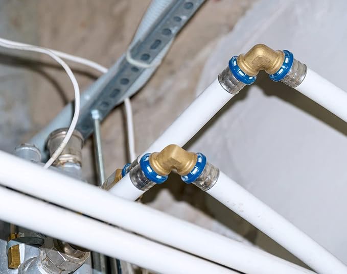 25 Pack 3/4" PEX Fittings, PEX Elbow Fittings, Brass PEX Fittings | - Image 7