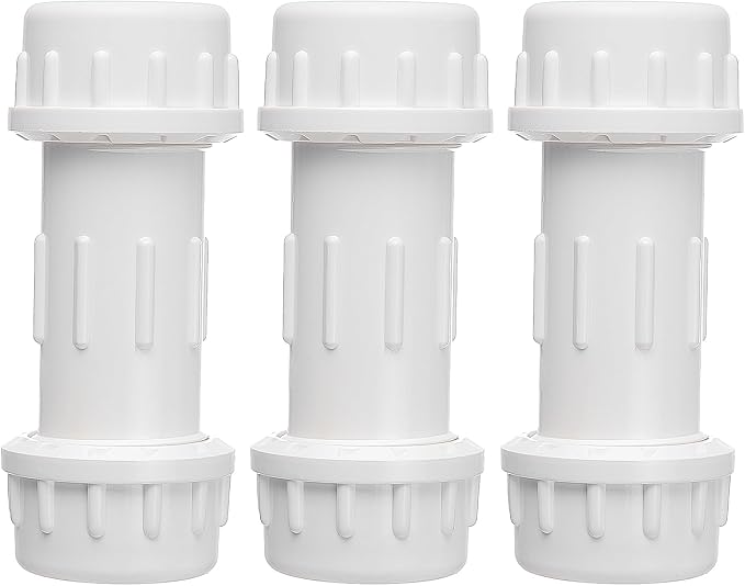 DONWARE 3-Pack 3/4-inch PVC Compression Coupling Cople de Compresión PVC | Pipe by Unknown