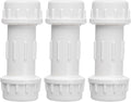 DONWARE 3-Pack 1/2-inch PVC Compression Coupling Cople de Compresión PVC | Pipe by Unknown