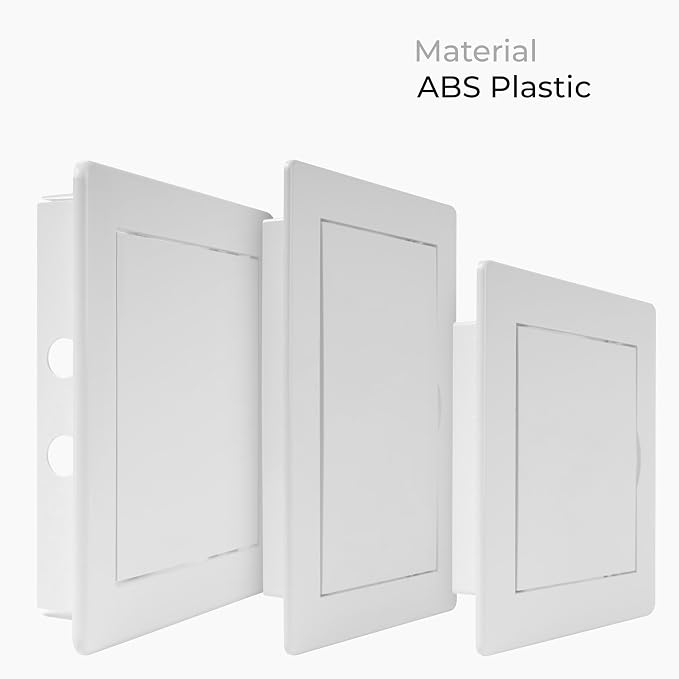 12x12 Inch White Access Panel for Drywall – ABS Plastic Square Wall, Ceiling - Image 7