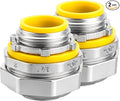 3/4" Zinc Liquid Tight Connector Straight, corrosion resistant, UL 514B by AIRTAK