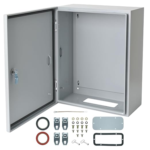Generic Waterproof Electrical Enclosure 20 x 16 x 10'', Outdoor Electrical Box by Unknown