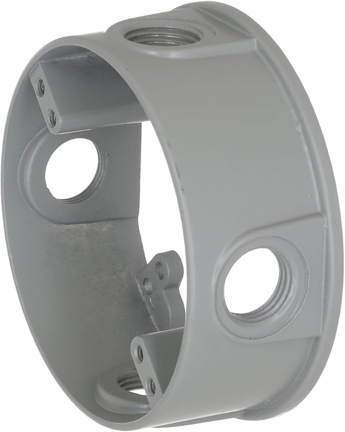 Hubbell-Bell 5363-0 Round Weatherproof Extension Adapter, 18.3 Cu-in, 4 in Dia - Image 3