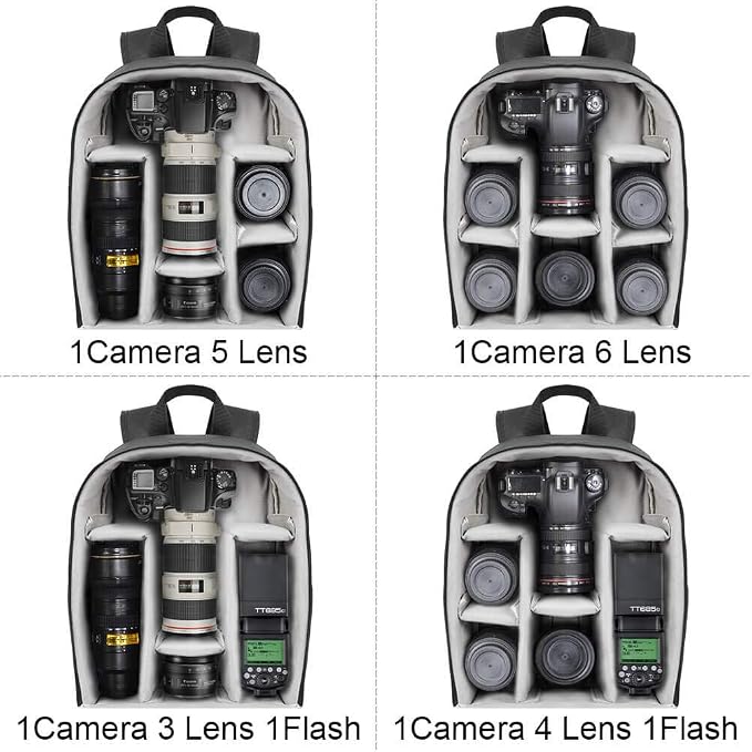 CADeN Camera Backpack Bag Professional - Image 4