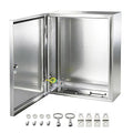 Yongchen Electrical Enclosure 12x8x6 Inch 304 Stainless Steel Enclosure IP66 by YcXingnon