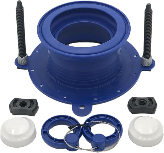 One N Done Toilet Flange Repair Kit – Complete Toilet Wax Ring Replacement Kit by One-N-Done