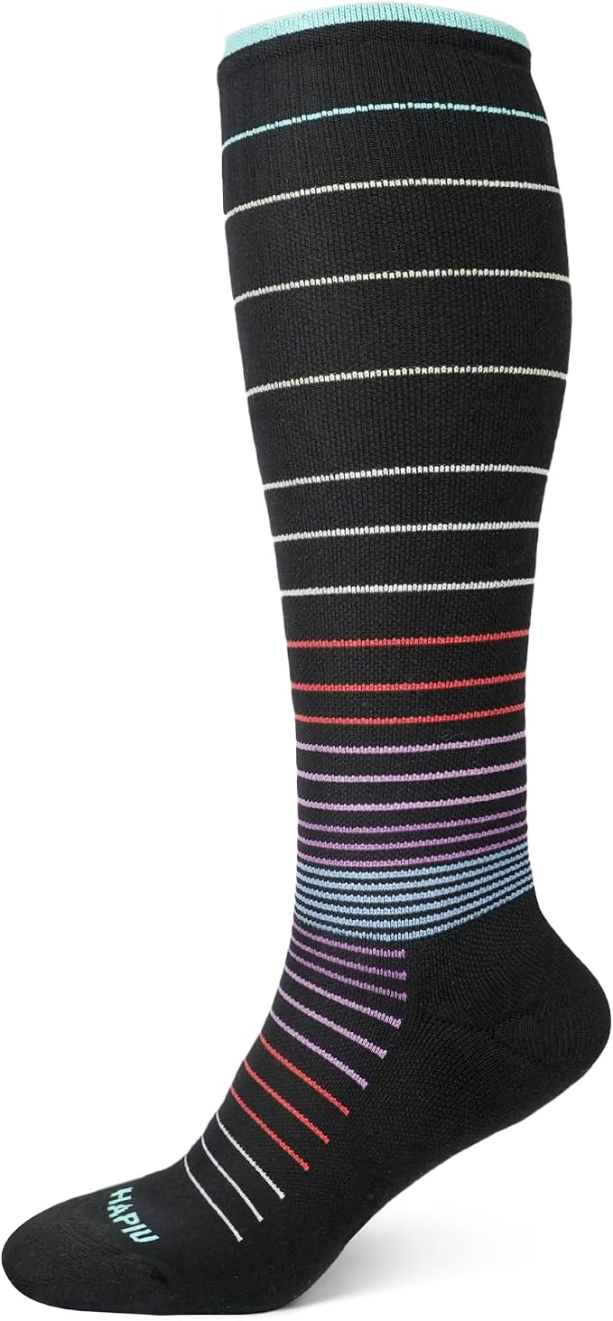 HAPIU Merino Wool Easy On Compression Socks by HAPIU