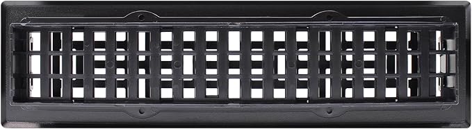 Decor Grates AJH212-BLK Oriental Floor Register, Textured Black - Image 10