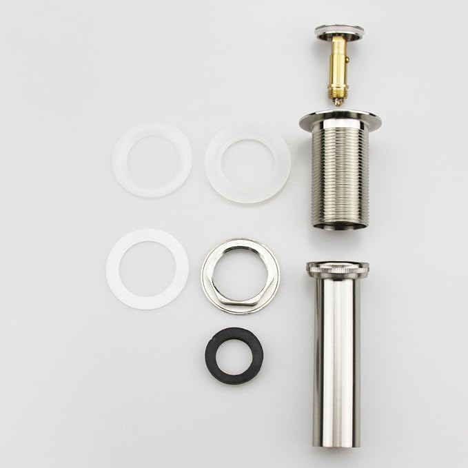 Bathroom Sink Pop Up Drain Assembly Without Overflow Fits 1.57 to 2.36 Inch - Image 4