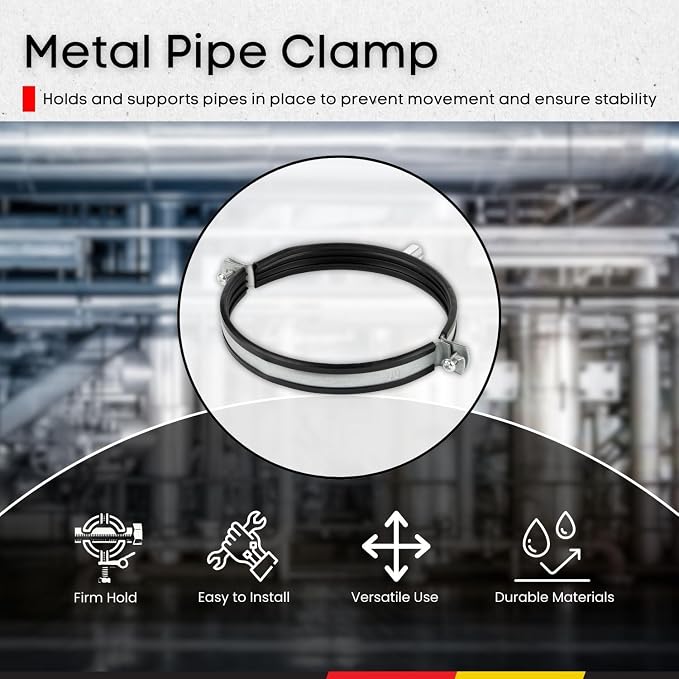 5pcs, Duct Clamp 6.3 inch Bracket - Image 2