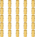 25-Pack 3/4 Inch PEX Coupling | Brass by SUNGATOR