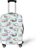Otter Print Suitcase Cover Fit 30-32 Inch Travel Luggage Covers by Dremagia