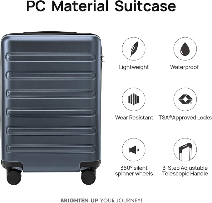 NINETYGO Large Checked Luggage 28 Inch, Checking In Luggage - Image 2