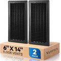 6" x 14" Floor Register Vent Covers 2-Pack by VENTYUN