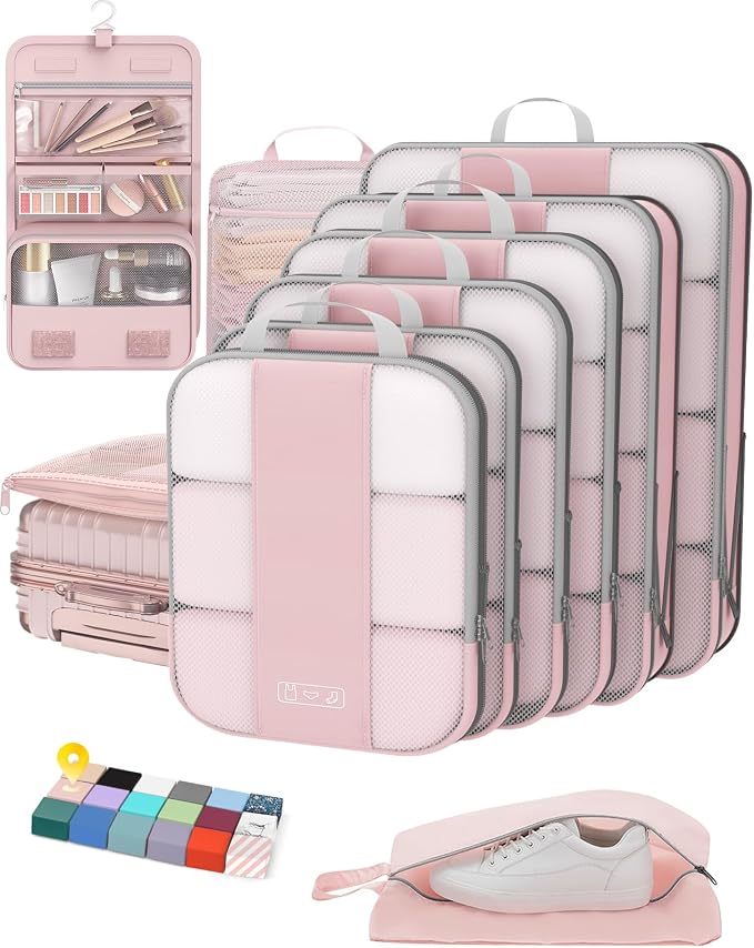 10 Set Compression Packing Cubes by OlarHike