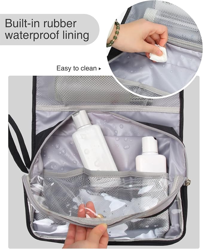 Relavel Travel Hanging Toiletry Bag - Image 8