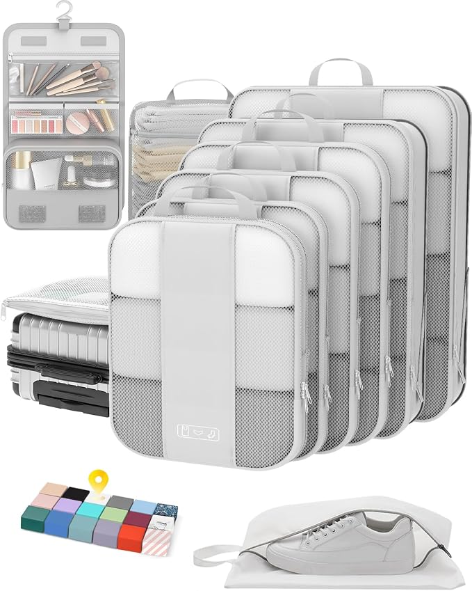 10 Set Compression Packing Cubes by OlarHike