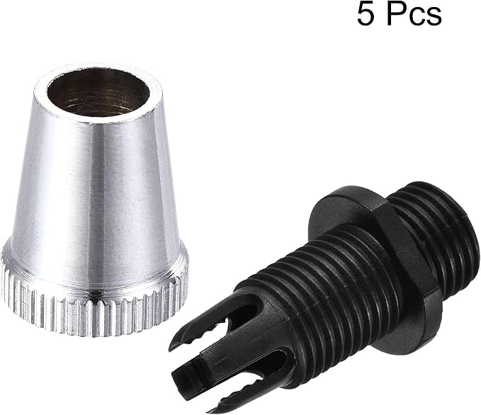 uxcell Cable Glands Strain Relief Cord Connector Grips Metal Chrome 5Pcs - Image 5