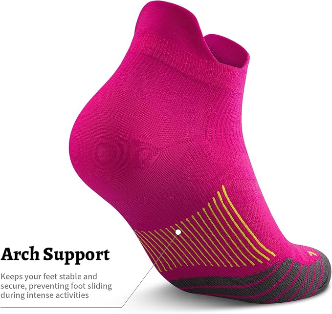 PAPLUS Ankle Compression Sock for Men and Women 2/4/6 Pairs, Low Cut - Image 4