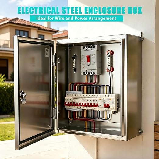 Yongchen Electrical Enclosure 24x16x8 Inch 304 Stainless Steel Enclosure IP66 - Image 6