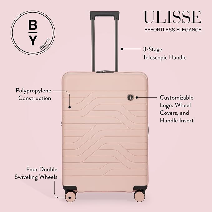Bric's B|Y Ulisse Spinner Suitcase, Expandable Hard Shell Luggage - Image 2