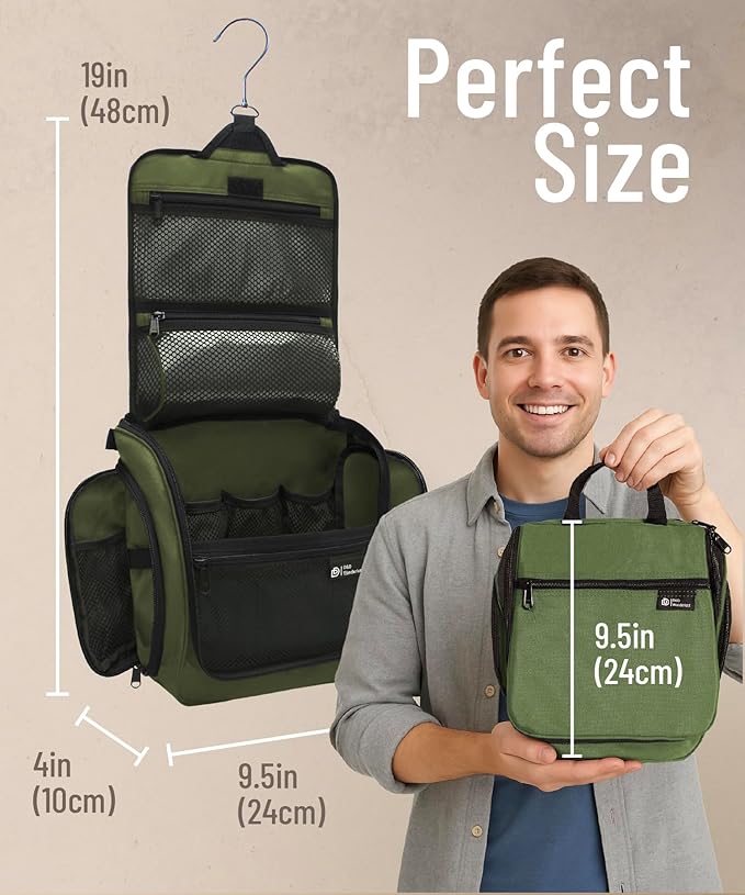DD D&D Wanderlust D&D Hanging Travel Toiletry Bag - Image 3