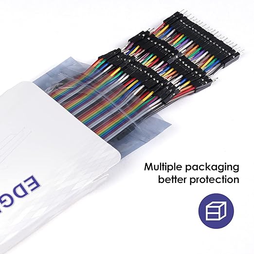 120pcs 50cm Dupont Wire Female to Female Breadboard Jumper Wires 19.7 inch - Image 5