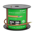 Syston 18/6 Thermostat Doorbell HVAC Heating Control Cable Wire, 100% Solid by SystonCableTechnology