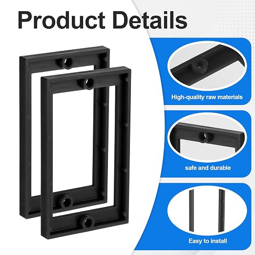 4 Pcs Electric Box Extender 1/4" Single Gang Box Extender - Image 3